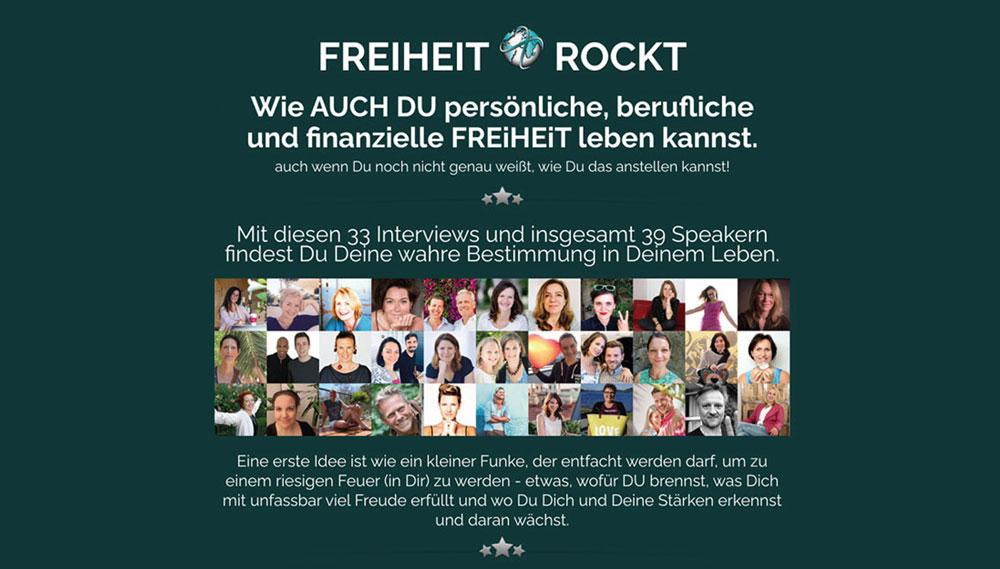 sichtbar die Webagentur – Freiheit Rockt Online Conference – Online Kongress